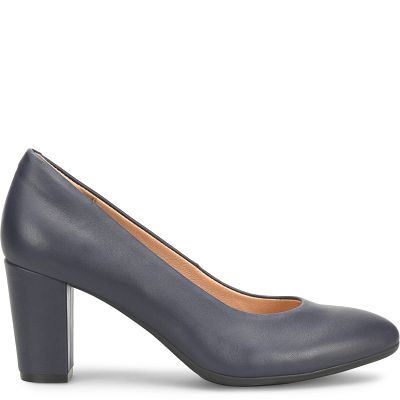 Parisa shown in Sky Navy (Blue)